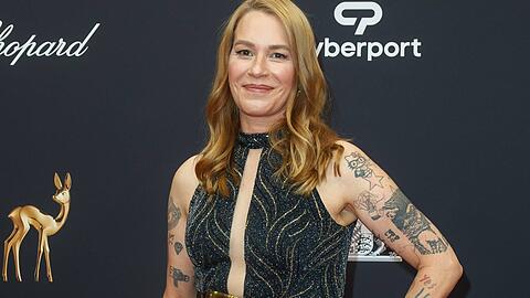 Franka Potente, hier bei der Bambi Verleihung 2023 abgelichtet, wurde einst durch "Lola rennt" zum Weltstar.