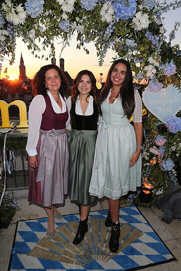 Arabella Schörghuber, Lisa Walther und Ramona Pongratz
