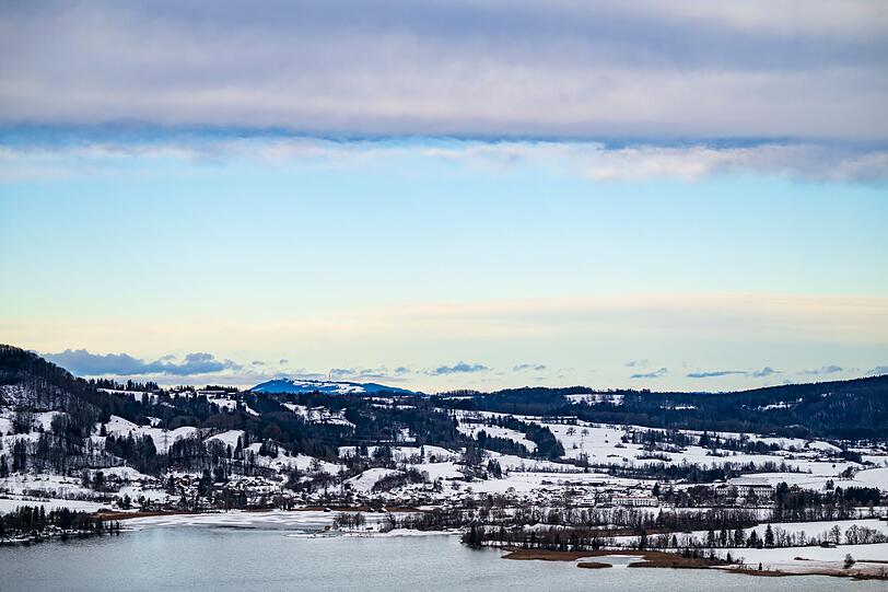 Winterliche Landschaft brachte "Elli" auch in Oberbayern. Winterliche Landschaft brachte "Elli" auch in Oberbayern.