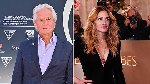 Michael Douglas offenbart in seinen Memoiren eine Auseinandersetzung mit Kollegin Julia Roberts.