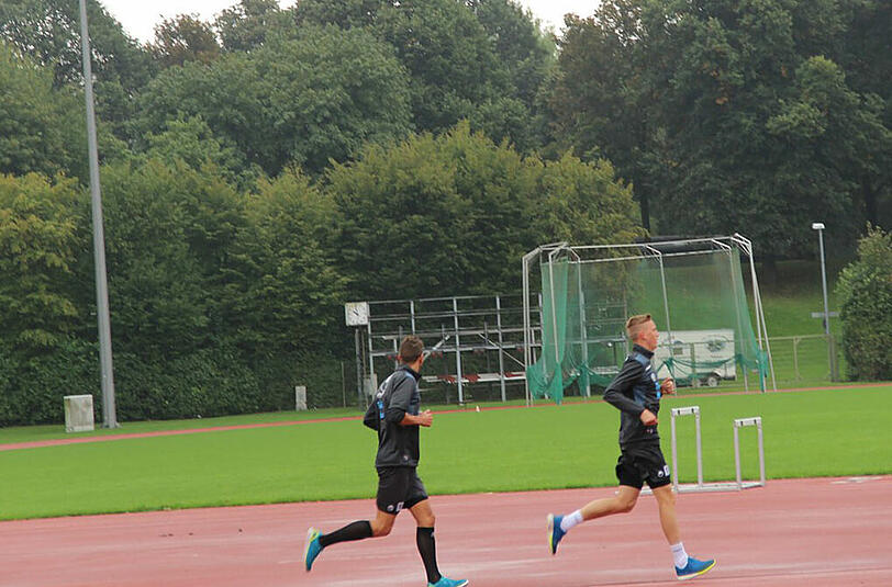 Die Spieler des TSV 1860 München bei Laktattest - die Bilder