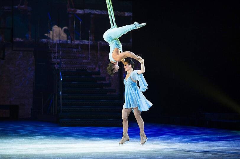 Heiße Show auf dem Eis: "Platinum" ist in der Olympiahalle zu sehen.