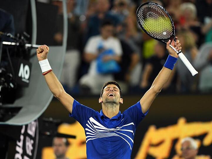 Novak Djokovic könnte mit einem siebten Triumph alleiniger Rekordsieger in Melbourne werden.