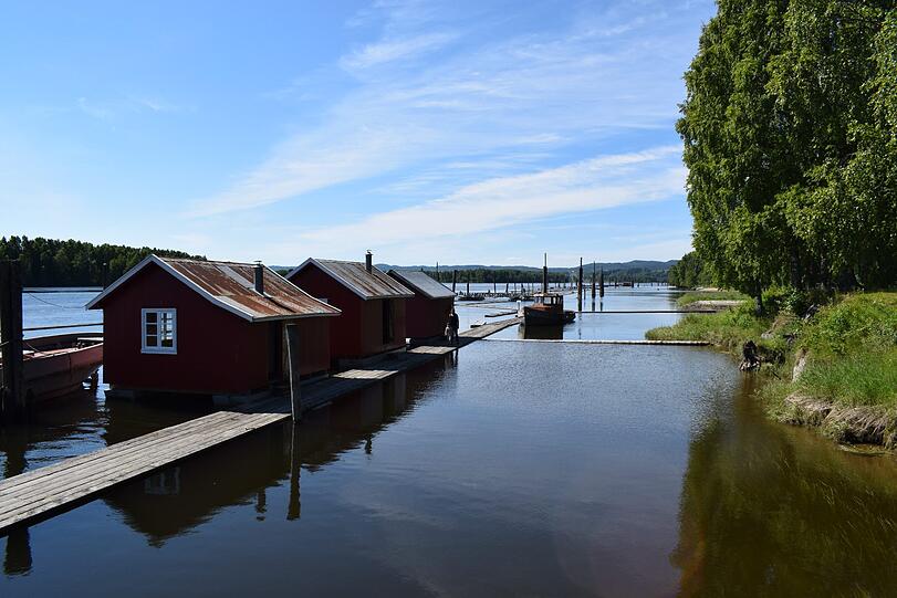 Norwegens größtes Flößereimuseum Fetsund Lenser.