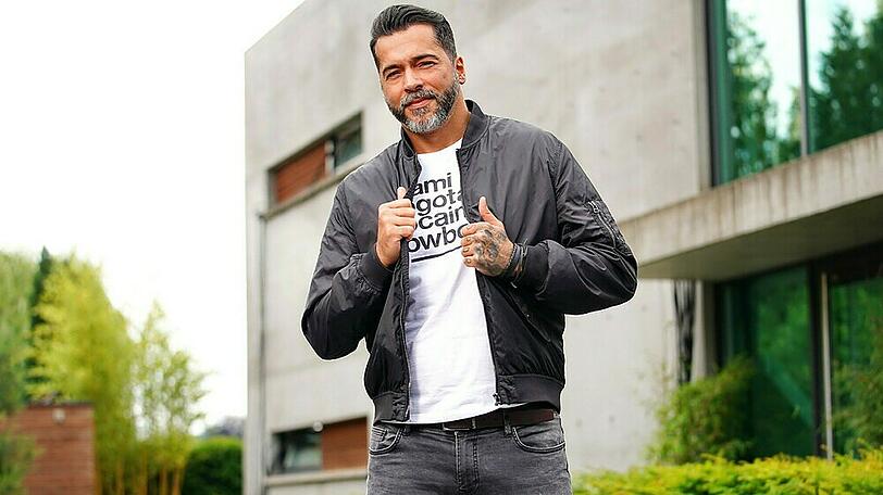 Aurelio Savina gibt gerne den Macho.