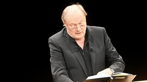 Klaus Maria Brandauer in der Isarphilharmonie.