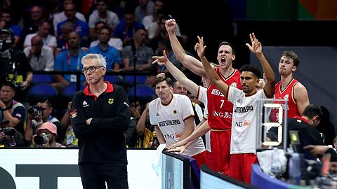 Wird nicht Trainer bei Lyon-Villeurbanne: DBB-Coach Gordon Herbert (l).