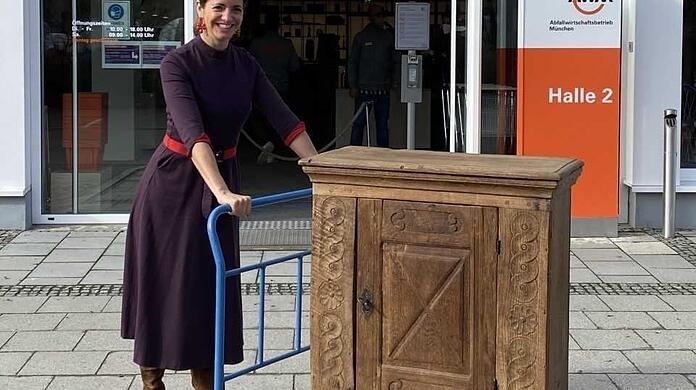 Diesen Schrank kaufte Kommunalreferentin Kristina Frank.