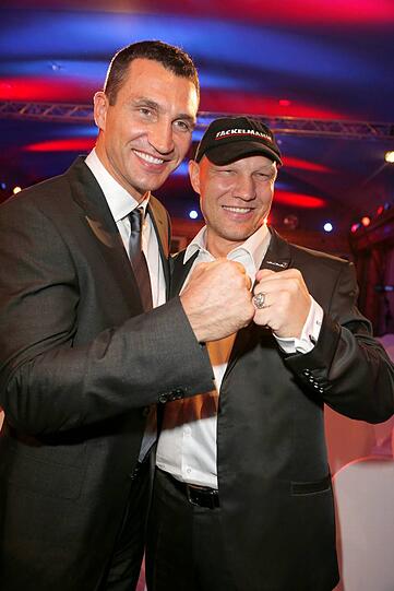 Wladimir Klitschko und Axel Schulz.
