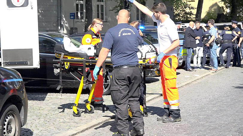 Bilder vom Tatort in der Jutastraße.