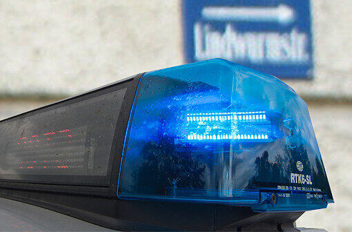 Polizeieinsatz in der Lindwurmstraße (Symbolfoto/Montage)