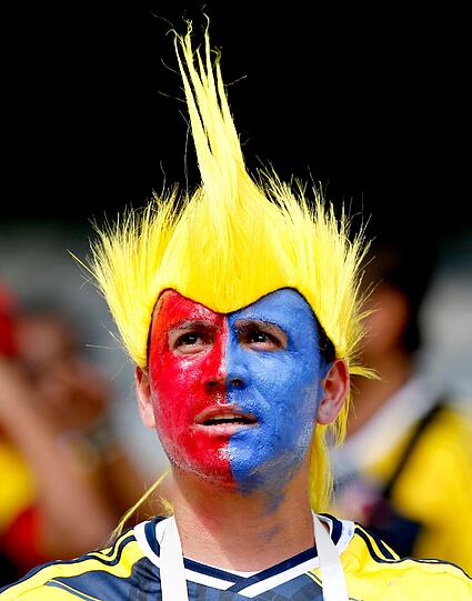 Die Fans der Fußball-WM 2014