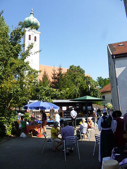 So schön war der Hofmarkt in Ramersdorf.
