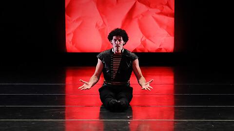 Emilio Pavan als Othello.