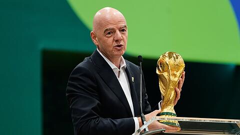 Die FIFA um Pr&auml;sident Gianni Infantino erkl&auml;rt sich. (Archivfoto)