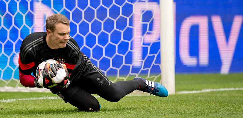 Die Bilder vom Abschlusstraining der Bayern!
