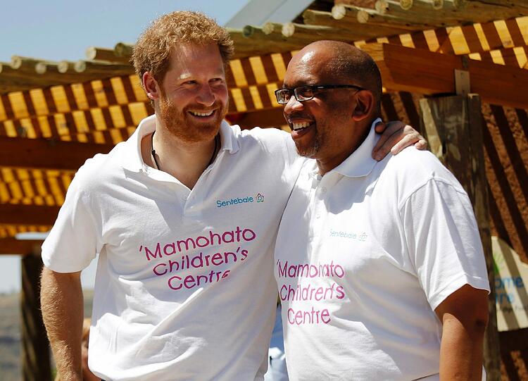 Prinz Harry in Lesotho