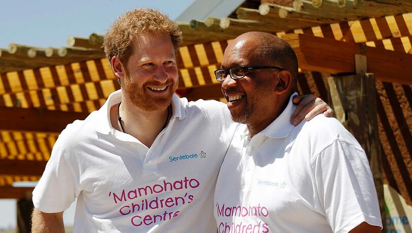 Prinz Harry in Lesotho Prinz Harry in Lesotho
