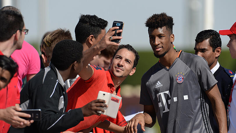 Bleibt dem FC Bayern wohl erhalten: Flügelflitzer Kingsley Coman. Bleibt dem FC Bayern wohl erhalten: Flügelflitzer Kingsley Coman.