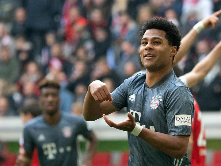 Münchens Serge Gnabry, hier beim Spiel gegen Fortuna Düsseldorf.