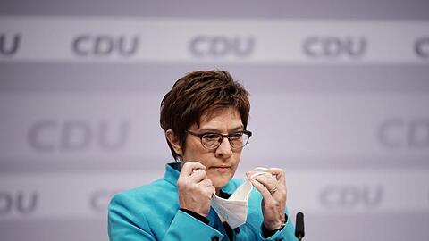 Gab den Parteivorsitz nach nur zwei Jahren wieder ab: Annegret Kramp-Karrenbauer.