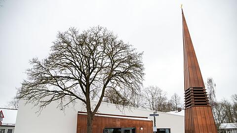 Die neue Kirche der Kirchengemeinde Laineck wird bald eingeweiht.