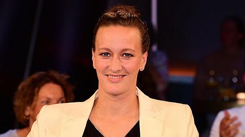 Almuth Schult - hier 2025 bei der NDR Talk Show - bleibt nach ihrer aktiven Fu&szlig;ballkarriere im TV pr&auml;sent.