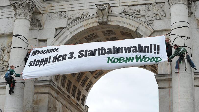 ...gehen für ihre Überzeugung auch schon mal Wände hoch.