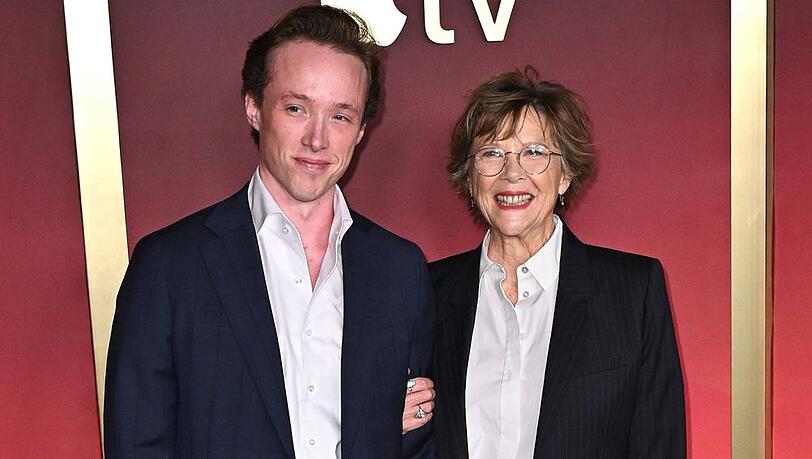 Annette Bening an der Seite ihres Sohns Benjamin Beatty. Annette Bening an der Seite ihres Sohns Benjamin Beatty.