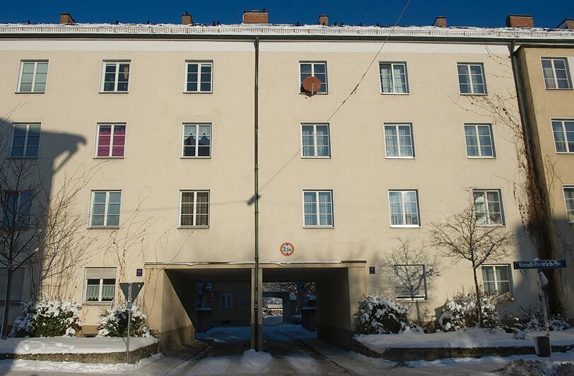 Das Wohnhaus in Neuhausen: Hier wurde Manfred Amerell tot aufgefunden