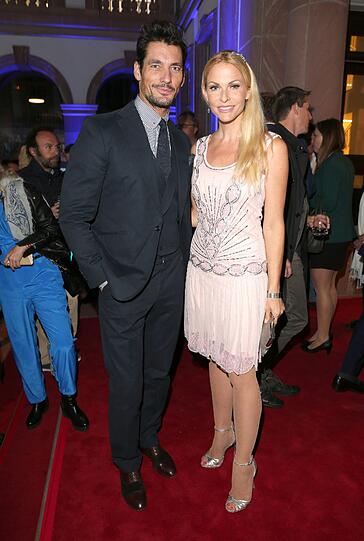 David Gandy und Sonya Kraus