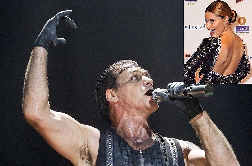 Der Schock-Rocker und die Schöne: Rammstein-Frontmann Till Lindemann und Sophia Thomalla.