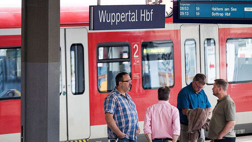 Wuppertal war seit dem 16. Juli vom Bahnnetz abgekoppelt.