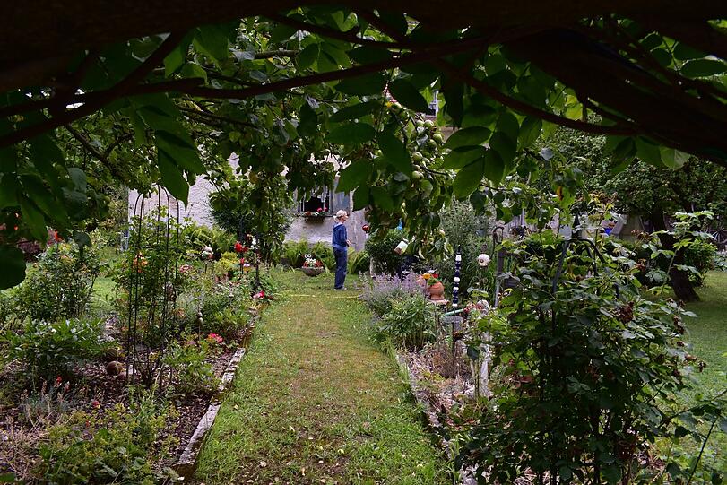 Viel Grün prägt den Eggarten.