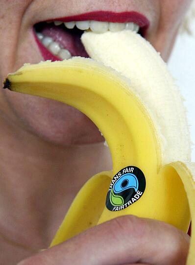 Bananen enthalten viel Kalium...