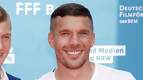 Lukas Podolski ist bald dreifacher Papa.