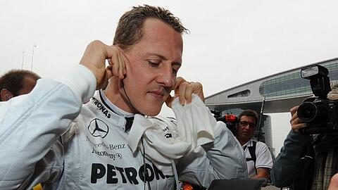 Michael Schumacher ist nicht zufrieden mit seinem Start in die WM.