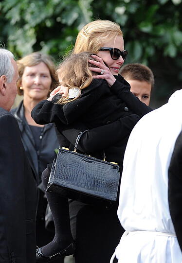 Nicole Kidman und ihre Familie nimmt Abschied von ihrem Vater Antony.