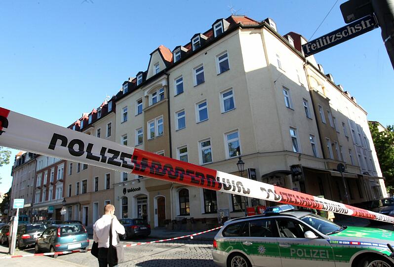 Fetzen Bombe in Schwabing