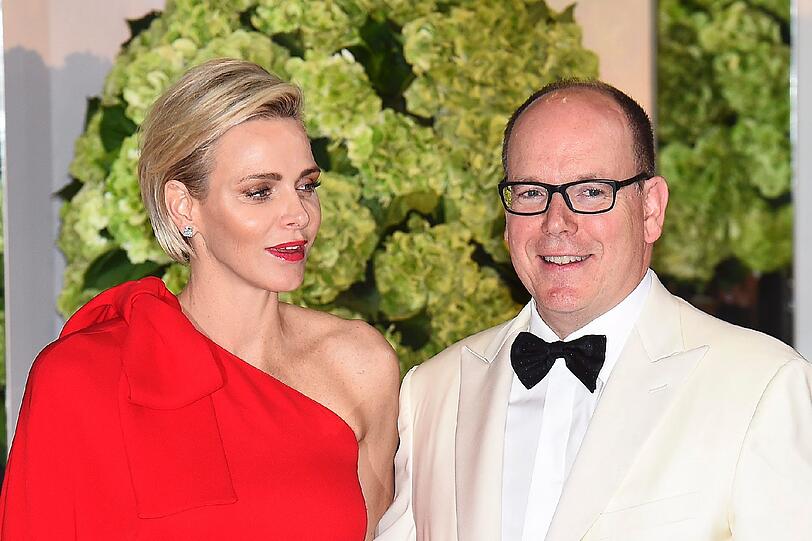 Fürstin Charlene und Fürst Albert bei der Rot-Kreuz-Gala in Monaco