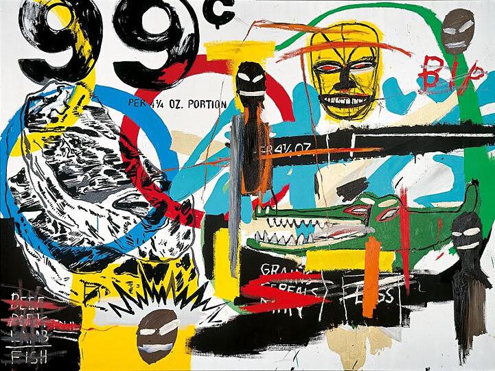 Jean-Michel Basquiat und Andy Warhol, Untitled, 1984.