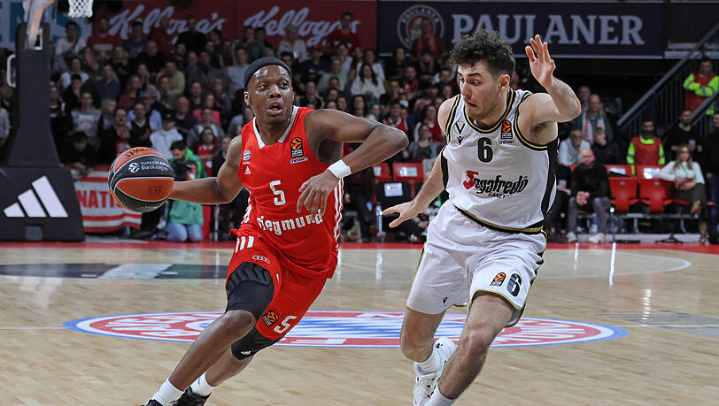 Die Basketballer des FC Bayern gewinnen ihr Euroleague-Spiel gegen Virtus Bologna.