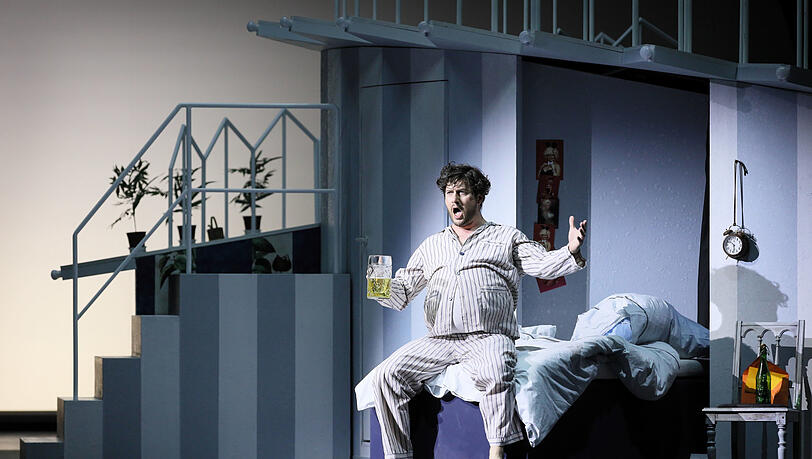 Levente Páll als Falstaff Levente Páll als Falstaff