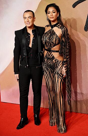 Julien MacDonald und Nicole Scherzinger.