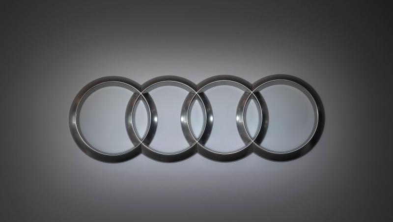 Ein Audi-Logo ist an einer Wand angebracht. Foto: Marijan Murat/Archivbild Ein Audi-Logo ist an einer Wand angebracht. Foto: Marijan Murat/Archivbild