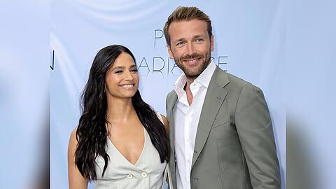 Amira Aly und Christian Düren hatten im Juli ihren ersten gemeinsamen Auftritt als Paar.