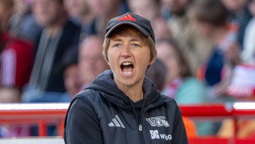 Gelingt der Coup? Trainerin Ailien Poese und Union Berlin fordern den FC Bayern. (Archivbild)