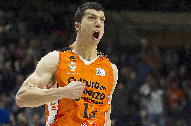 Für Partizan Belgrad und Valencia stand Vladimir Lucic 44 Mal in der Euroleague auf dem Parkett.