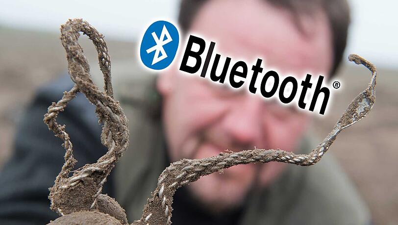 Der Schatz auf Rügen stammt von König Blauzahn. Genauso wie der Name der Bluetooth-Technologie. Der Schatz auf Rügen stammt von König Blauzahn. Genauso wie der Name der Bluetooth-Technologie.