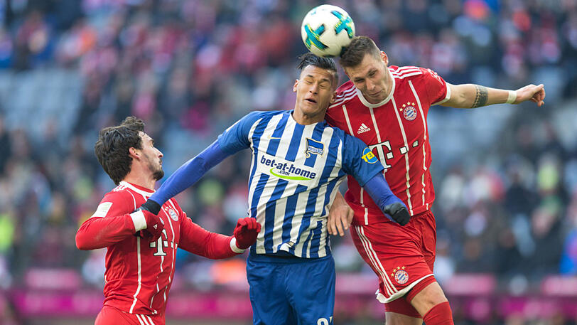 Niklas Süle: Note 3. Vertrat gegen Hertha den leicht angeschlagenen Boateng. Als einziger mit Kurzarmtrikot sowie ohne Handschuhe. Oft in den Duellen mit Hertha-Stürmer Selke siegreich. Im Kopfballspiel meist überlegen. Solide